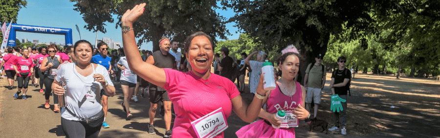 People participating in Race for life