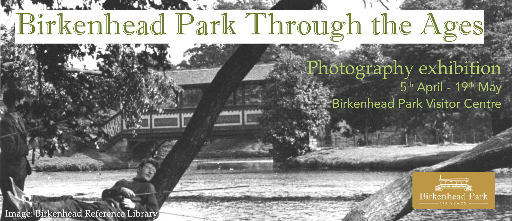 Birkenhead Park through the ages photography exhibition